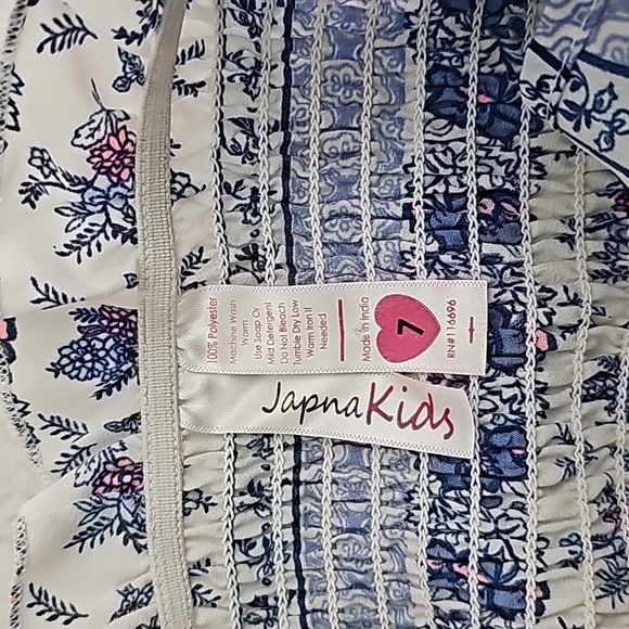 Blue and White Jumpsuit - Picture 9 of 9